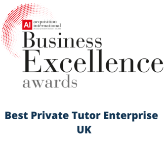 Business Excellence Awards Best Private Tutor Enterprise
