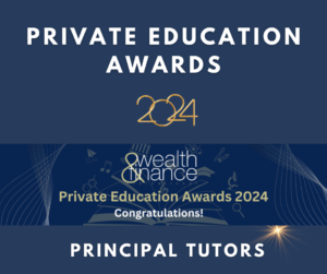 Princiapl Tutors award