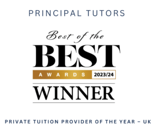 Princiapl Tutors award